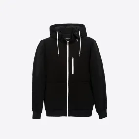 Solid Full Zip Mock Neck Jacket