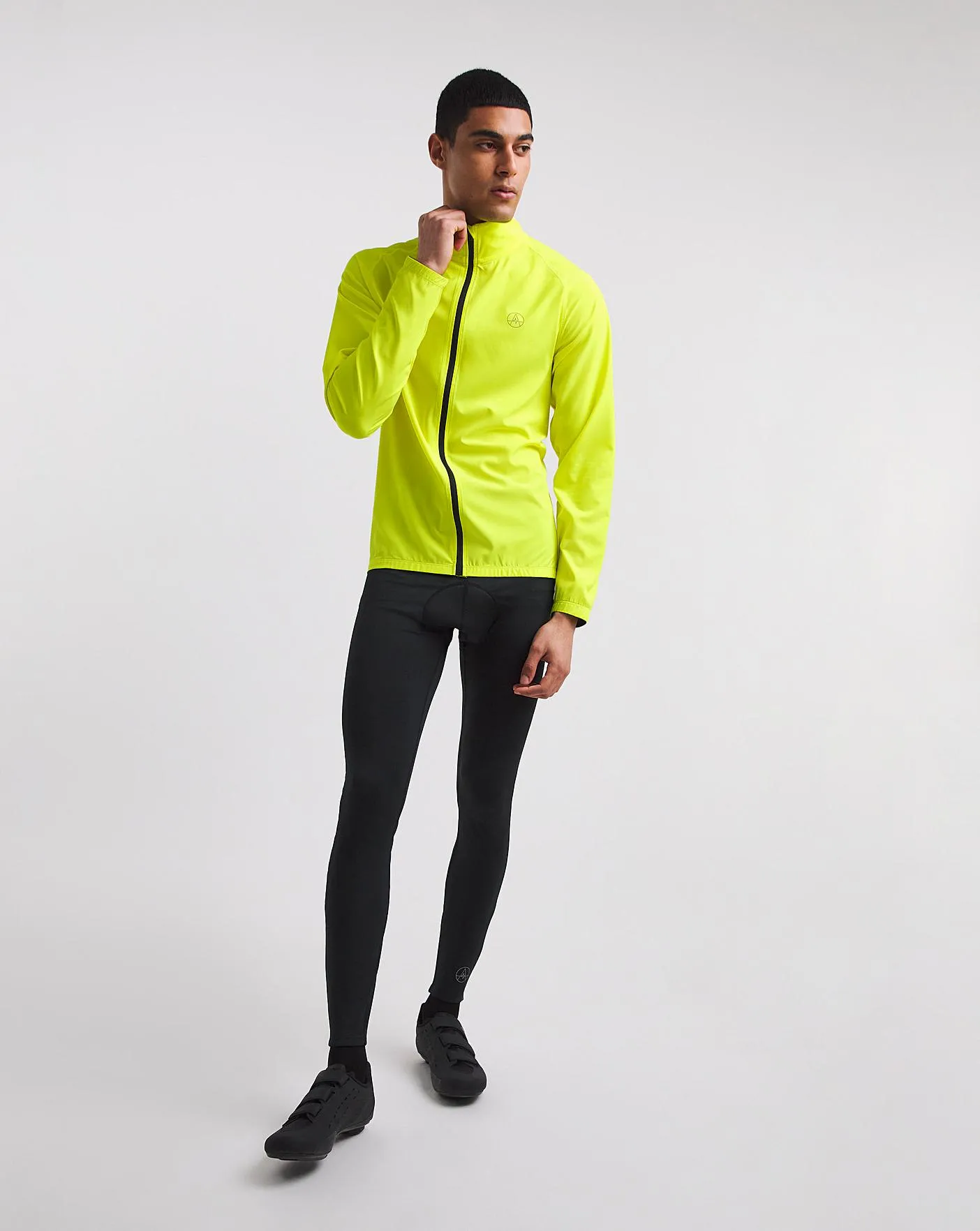 Solid Lime Cycling Jacket