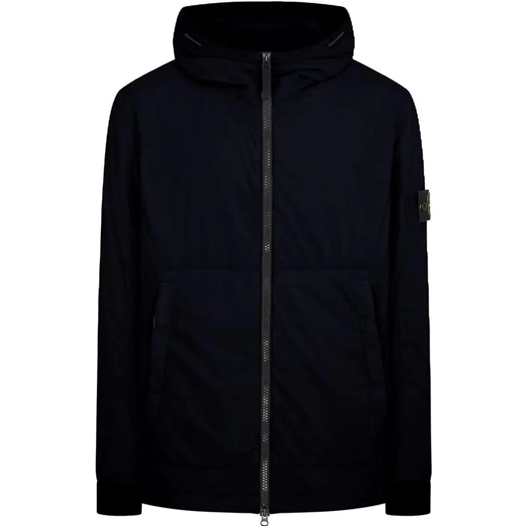 Stone Island Polartec Alpha Black Hooded Jacket