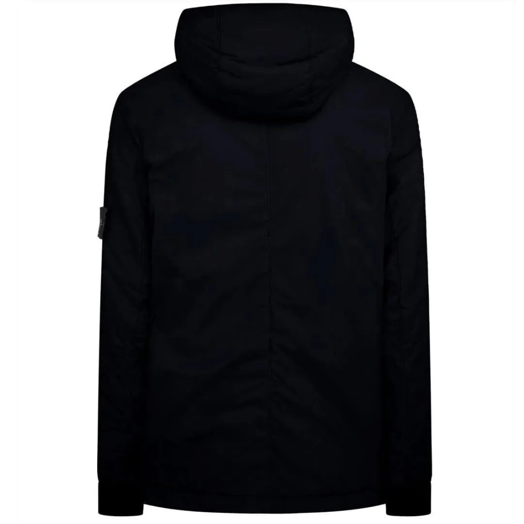 Stone Island Polartec Alpha Black Hooded Jacket