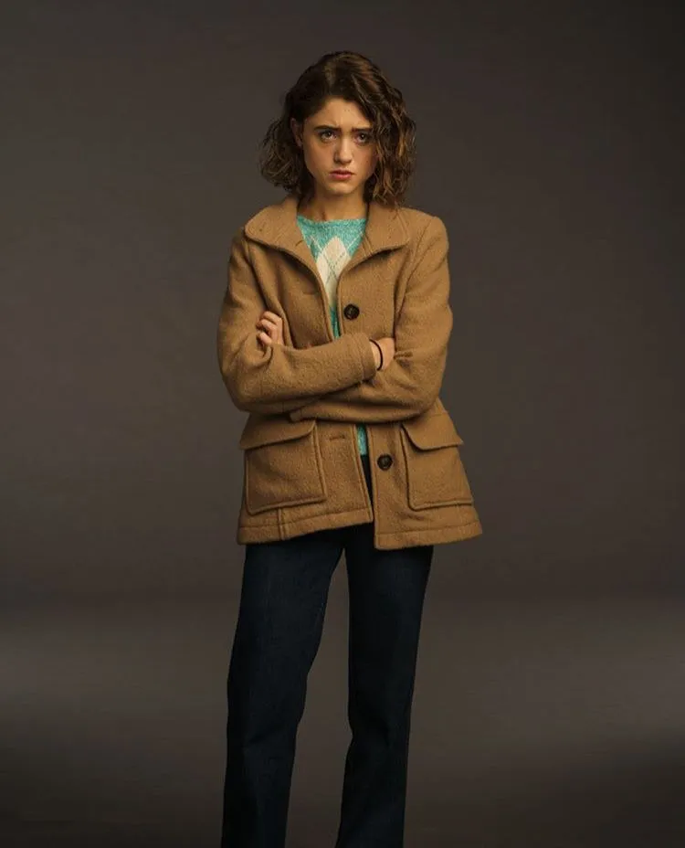 Stranger Things 3 Natalia Dyer Jacket - Nancy Wheeler Jacket