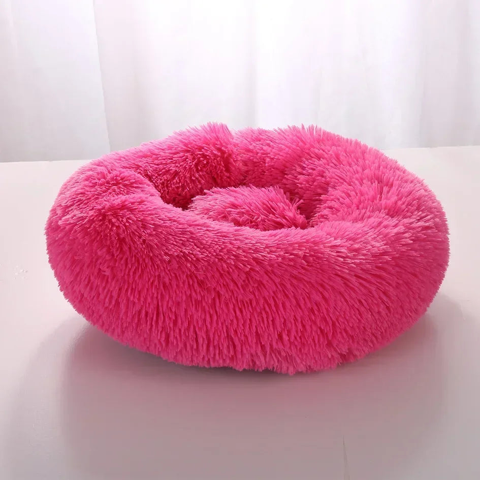 Super Soft Dog Bed Plush Cat Mat Dog Beds For Large Dogs Bed Labradors House Round Cushion Pet Product Accessories