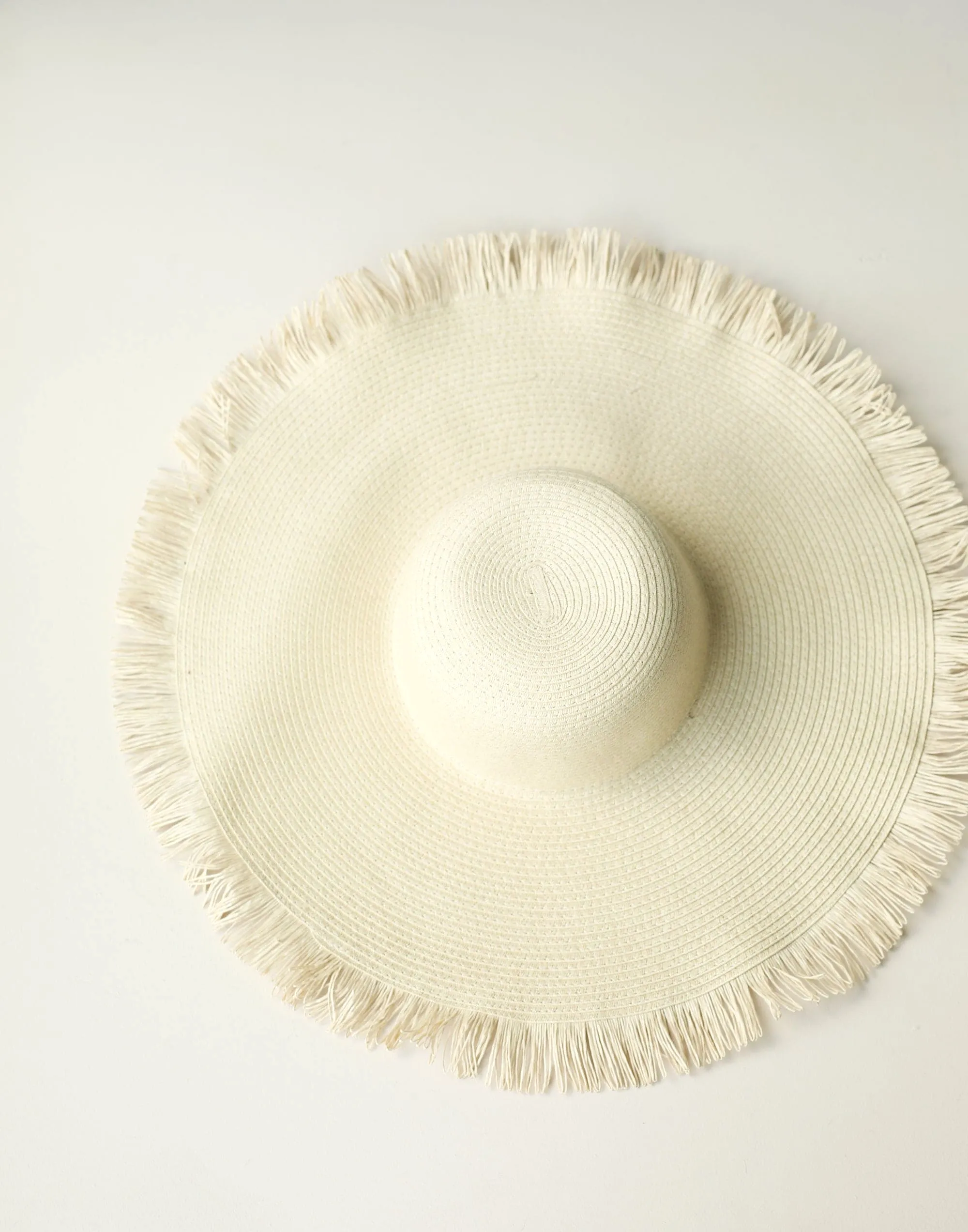 Tamara Wide Brim Straw Hat (Sand)