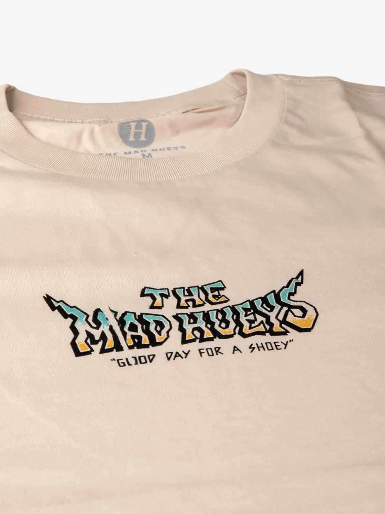 The Mad Hueys Surfing Shoey Tee - Cement