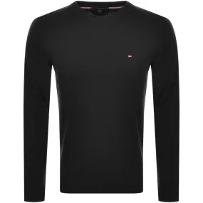 Tommy Hilfiger Crew Neck Knit Jumper Black