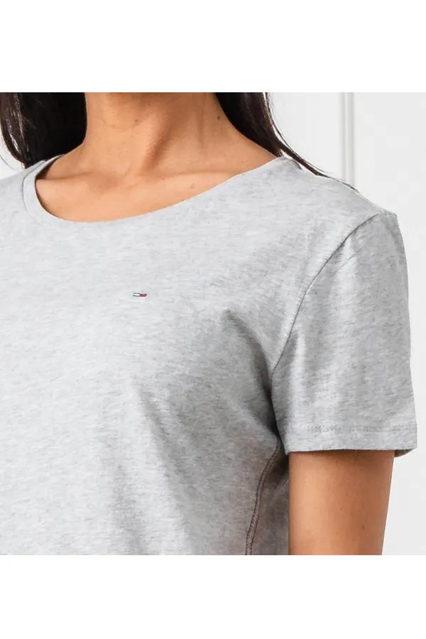 Tommy Hilfiger Women S/S Logo Tee Melange