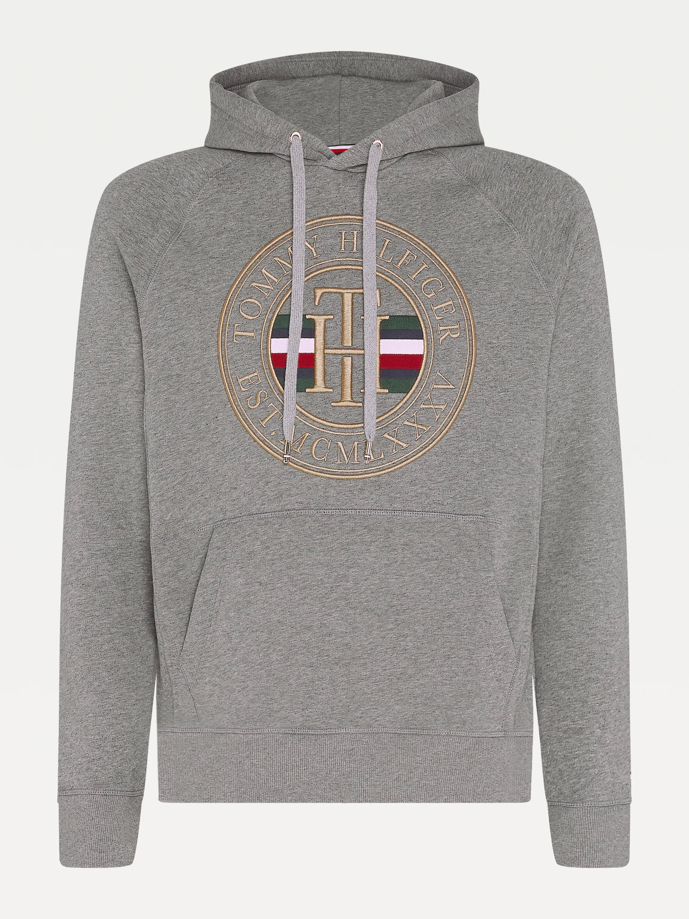 Tommy Icons Embroidery Pure Cotton Fleece Hoodie | Sweatshirts & Hoodies | Tommy Hilfiger