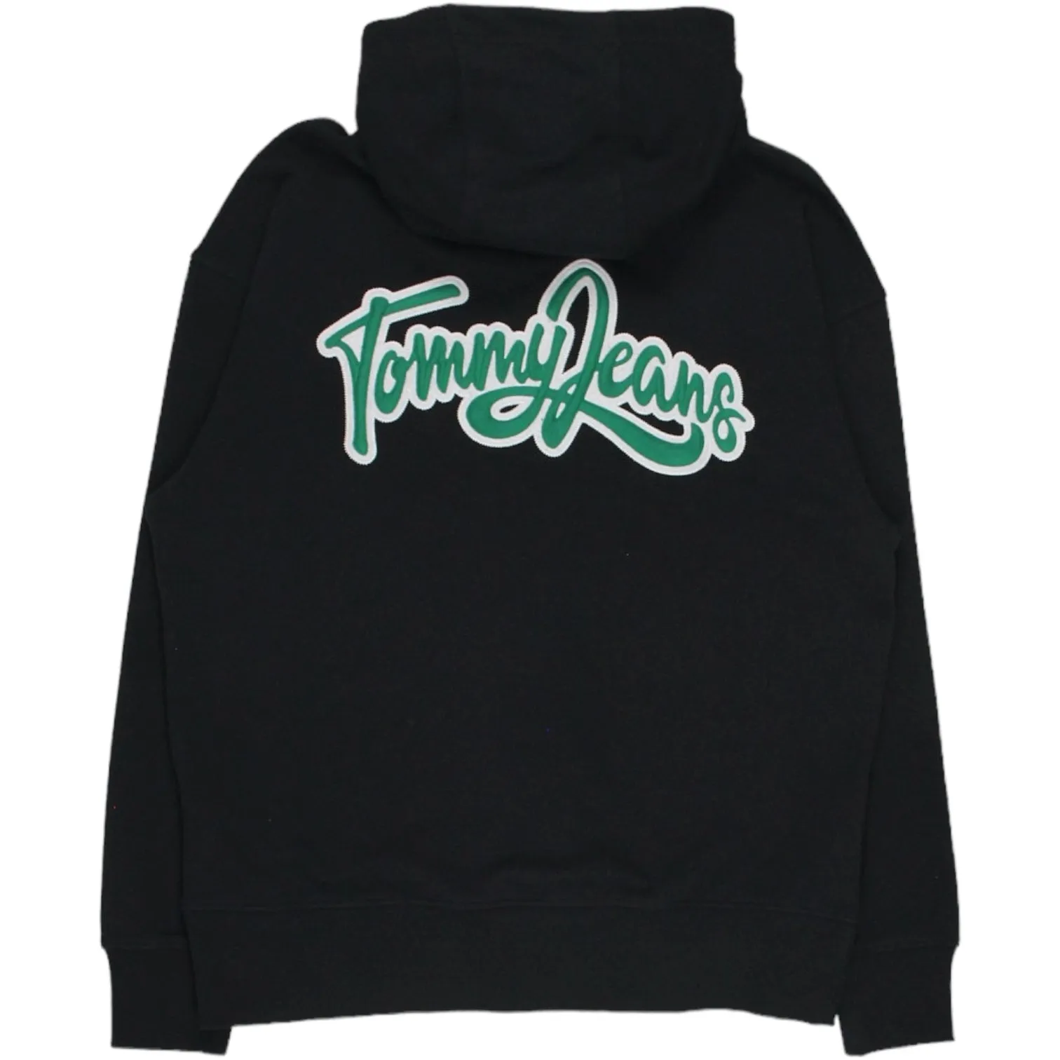 Tommy Jeans Black College Pop Text Hoody