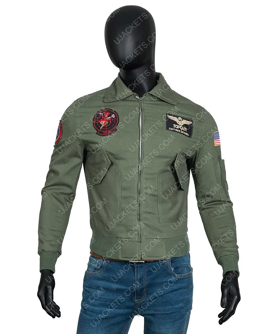 Top Gun 2 Tom Cruise Jacket- Tom Cruise Maverick Jacket