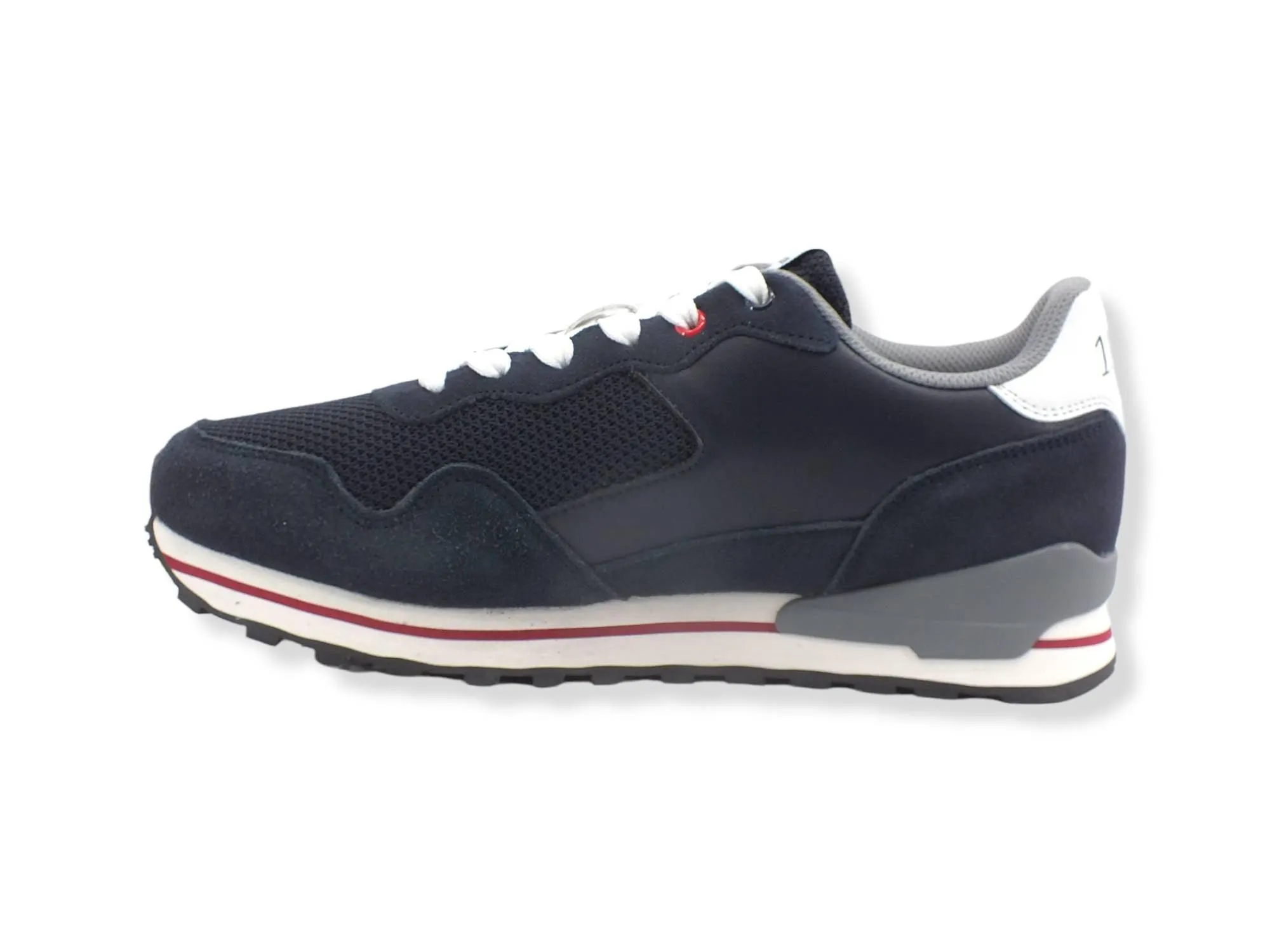 U.S. POLO ASSN. Sneaker Running Suede Logo Dark Blue JONAS005