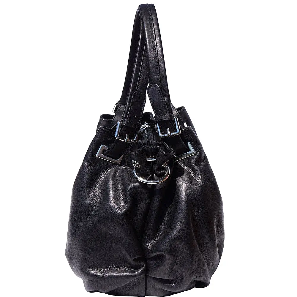 Valentina leather handbag