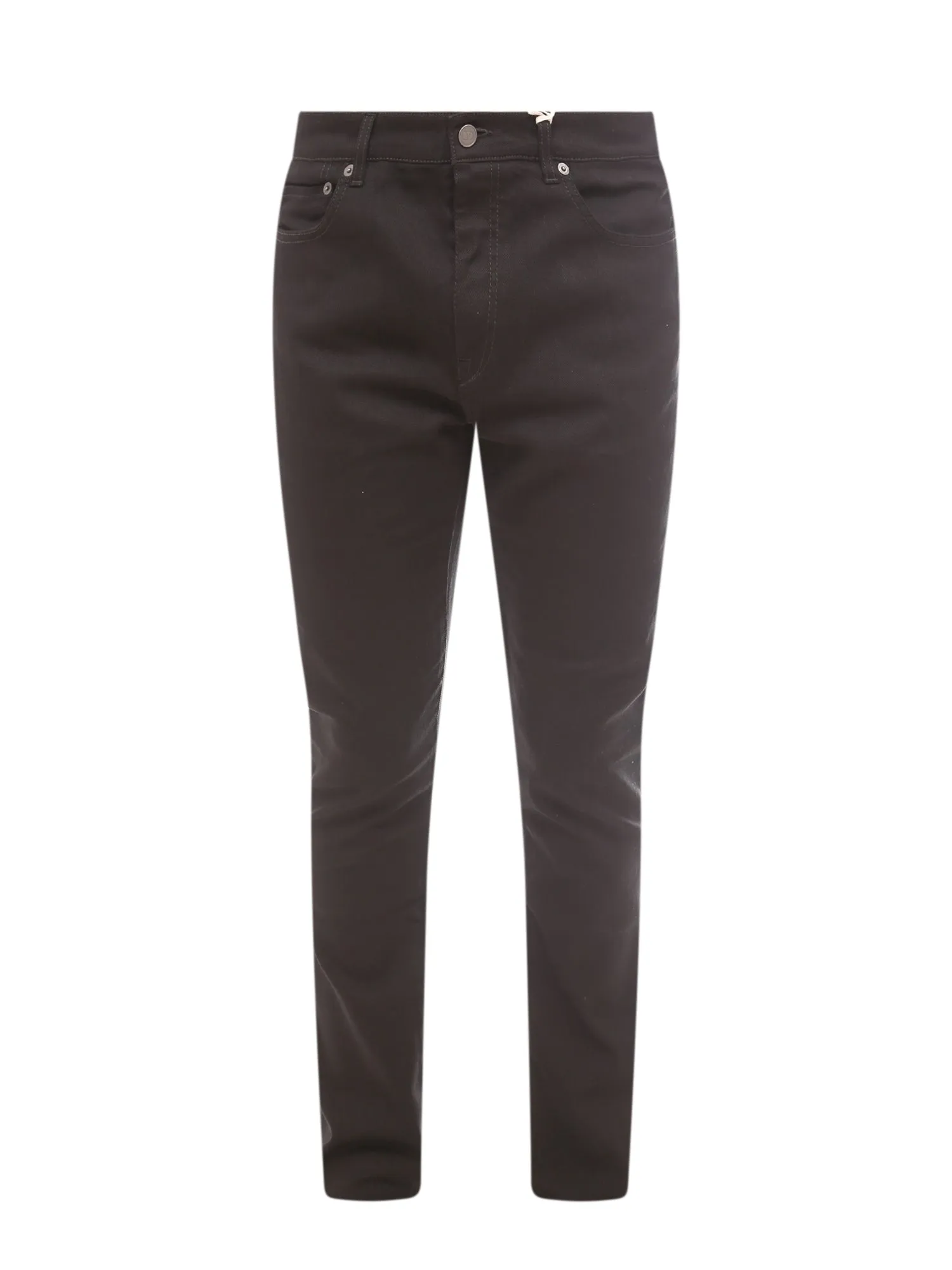 Valentino Logo Patch Slim-Cut Jeans