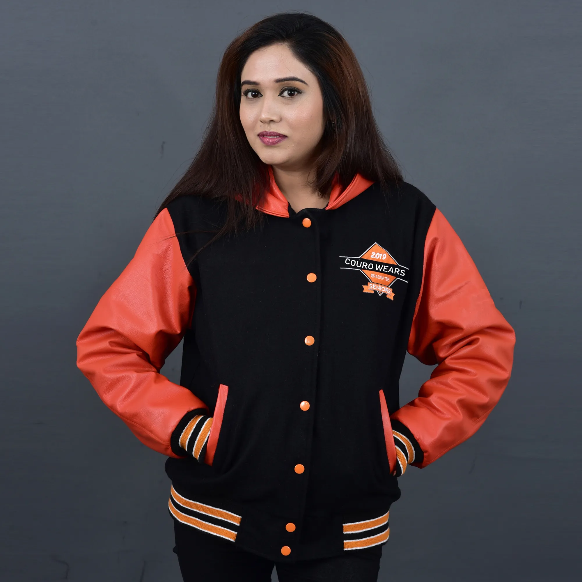 Varsity Jacket Hooded - Couro Wears