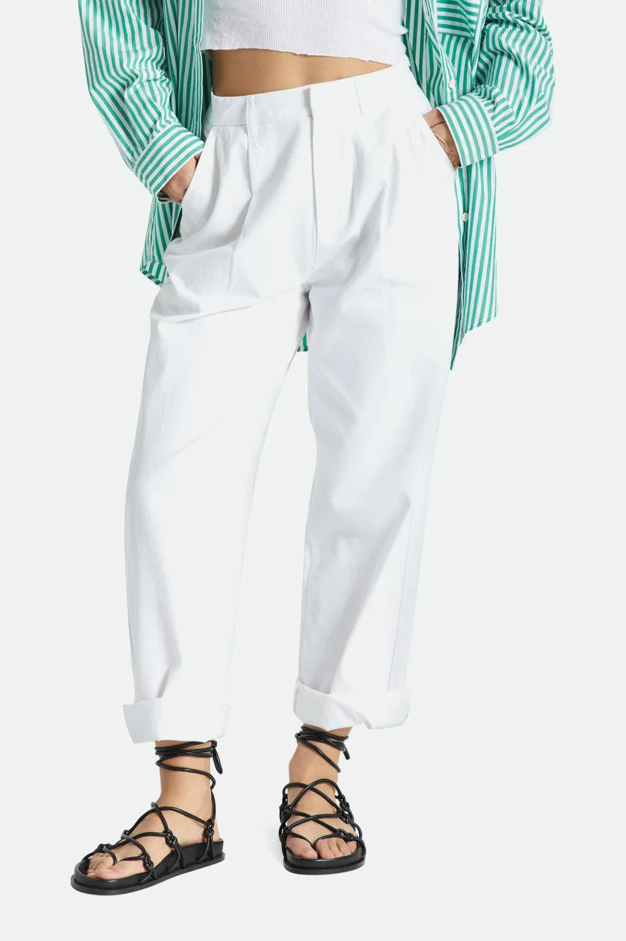 Victory Trouser Pant - White