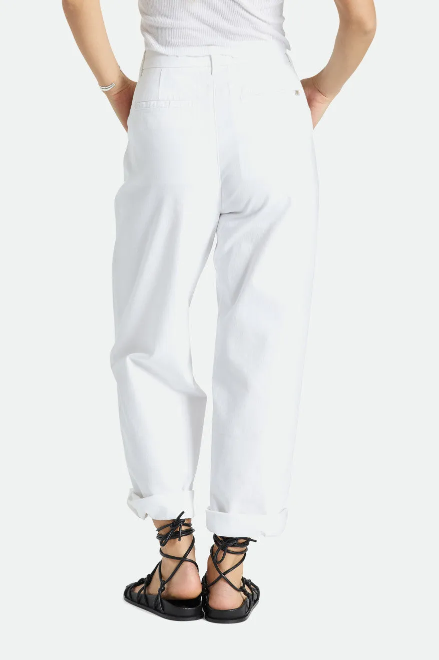 Victory Trouser Pant - White