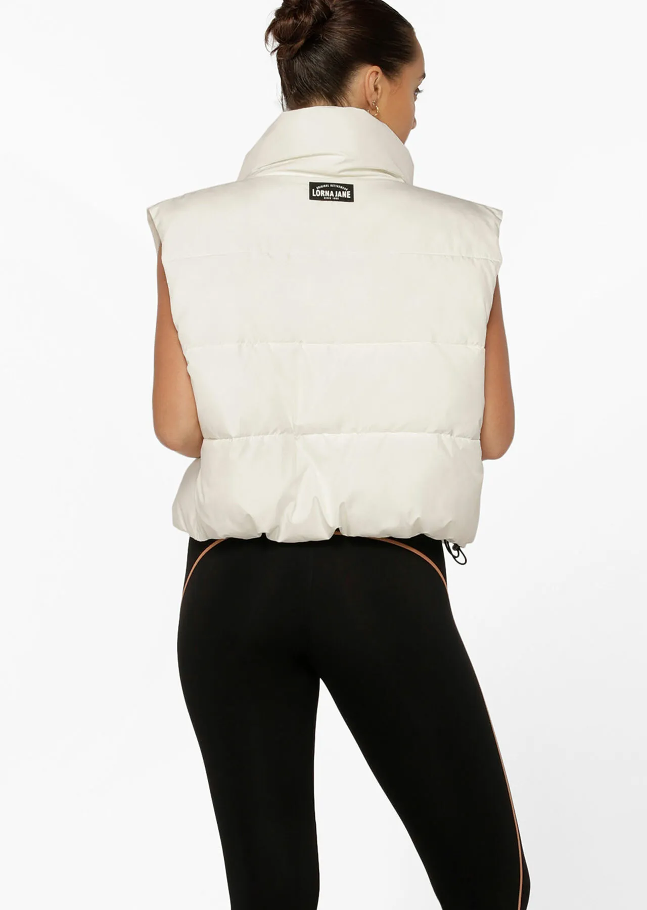 Weightless Puffer Vest | White | Jackets, Hoodies and Sweats | Lorna Jane Australia