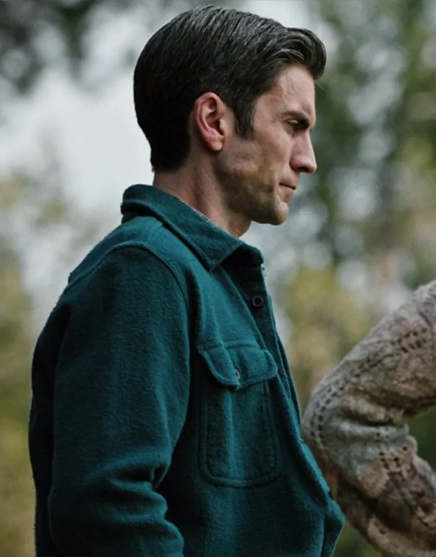 Yellowstone S04 Wes Bentley Green Jacket | Jamie Dutton Green Jacket