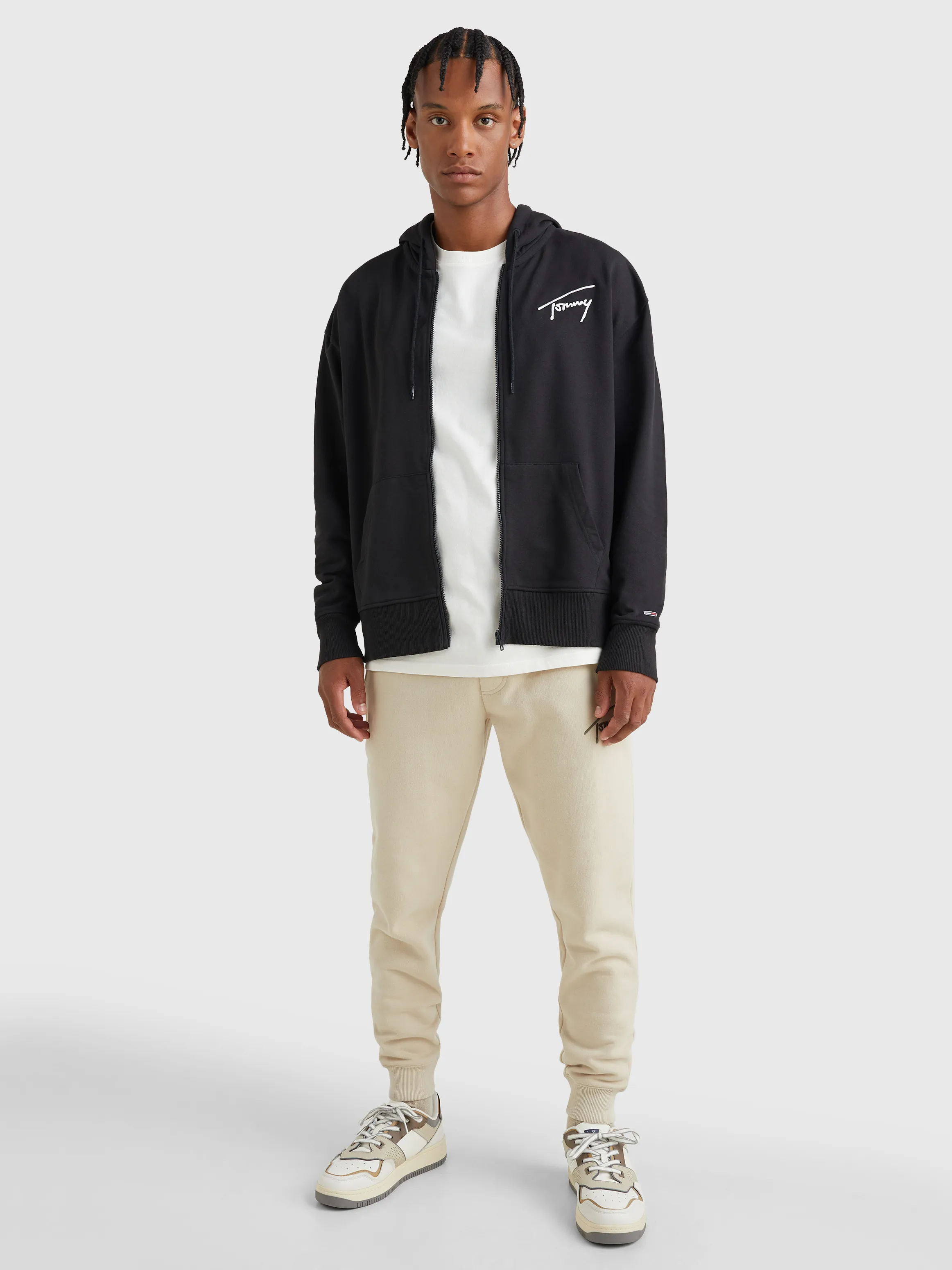 Zip-Thru Relaxed Fit Hoodie | Sweatshirts & Hoodies | Tommy Jeans