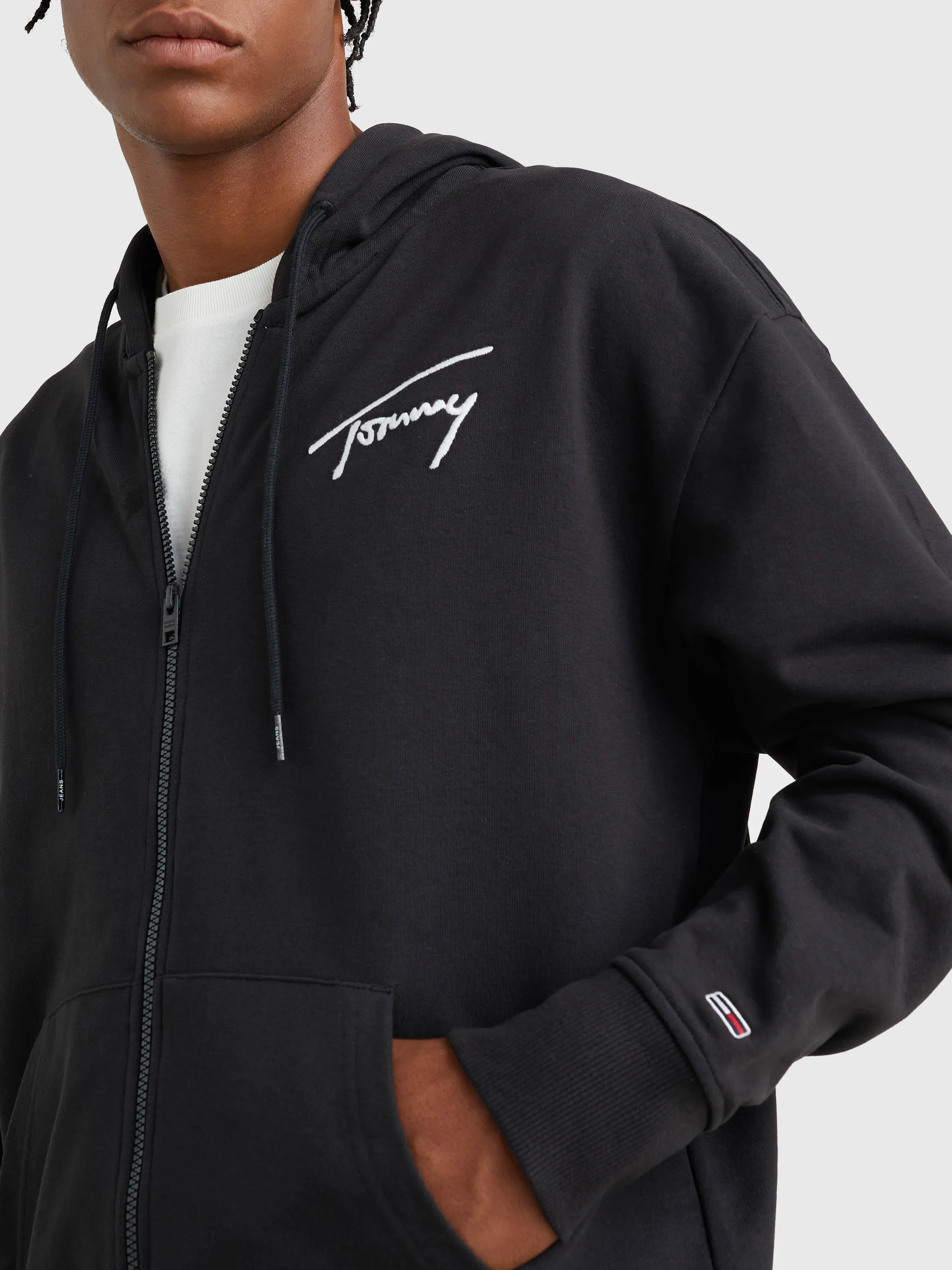 Zip-Thru Relaxed Fit Hoodie | Sweatshirts & Hoodies | Tommy Jeans